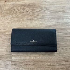 Kate Spade black wallet